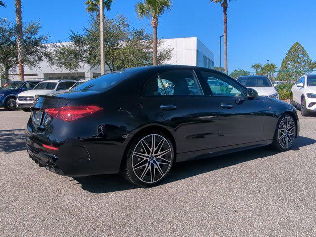 new 2025 Mercedes-Benz AMG C 43 car, priced at $76,500