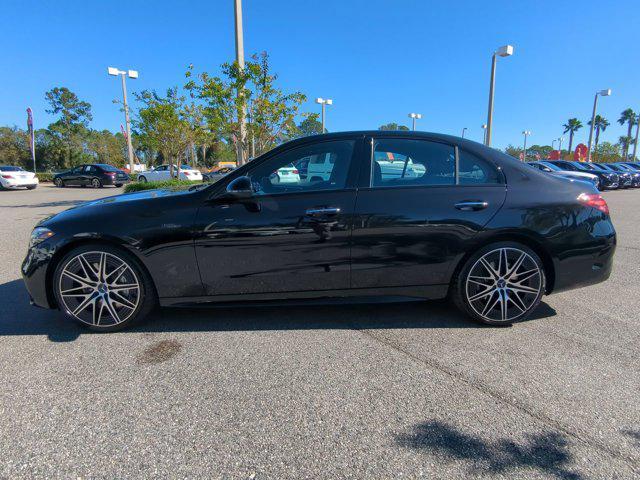 new 2025 Mercedes-Benz AMG C 43 car, priced at $76,500