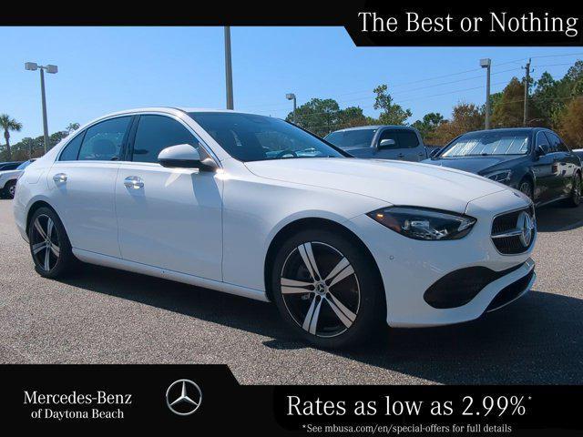 new 2025 Mercedes-Benz C-Class car, priced at $50,085