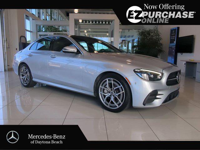 used 2021 Mercedes-Benz E-Class car, priced at $36,999