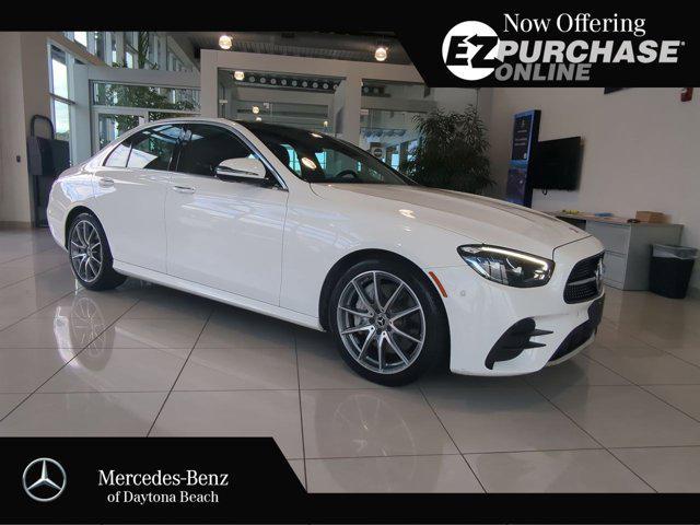 used 2021 Mercedes-Benz E-Class car, priced at $37,825