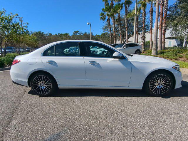 new 2025 Mercedes-Benz C-Class car, priced at $55,825