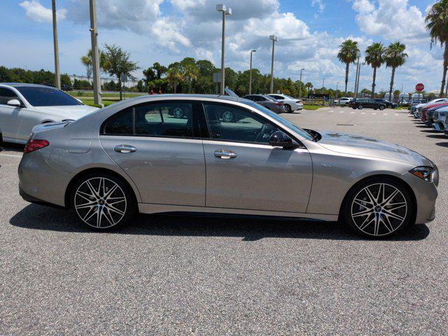 new 2024 Mercedes-Benz AMG C 43 car, priced at $75,385