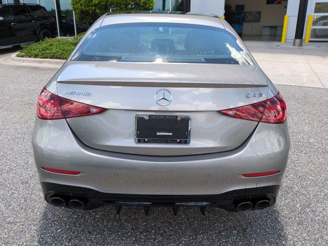 new 2024 Mercedes-Benz AMG C 43 car, priced at $75,385