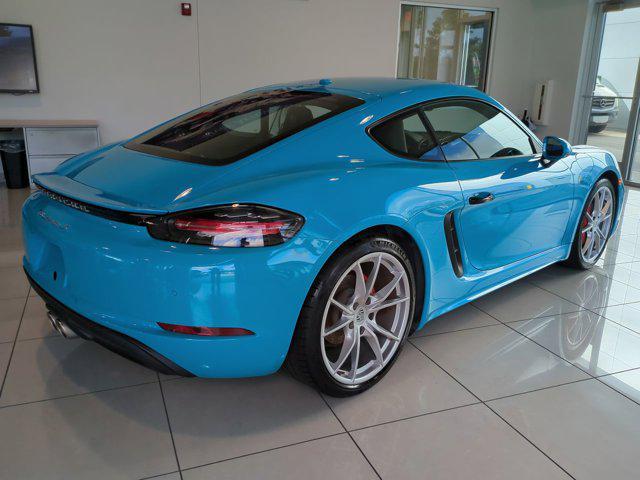 used 2018 Porsche 718 Cayman car, priced at $61,562