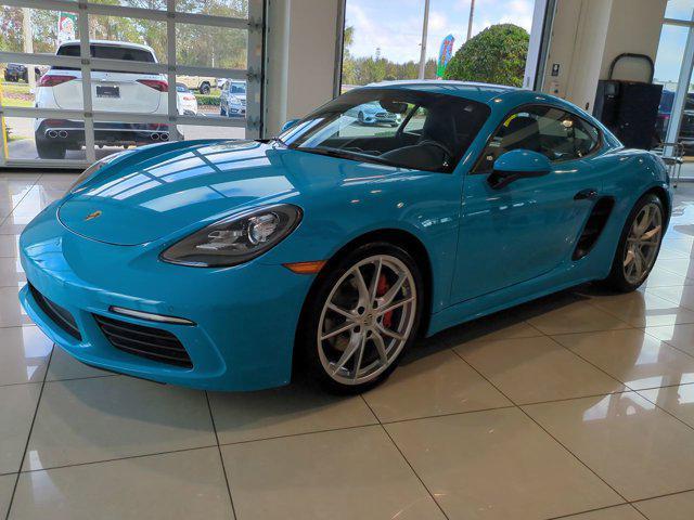 used 2018 Porsche 718 Cayman car, priced at $61,562