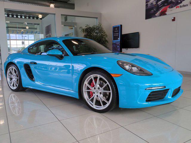 used 2018 Porsche 718 Cayman car, priced at $61,562