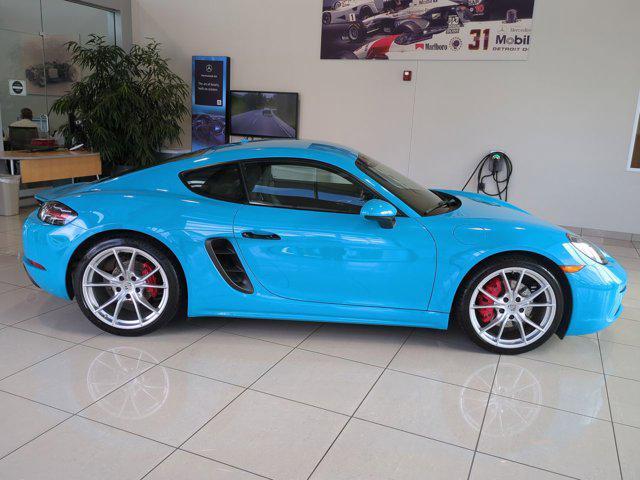 used 2018 Porsche 718 Cayman car, priced at $61,562