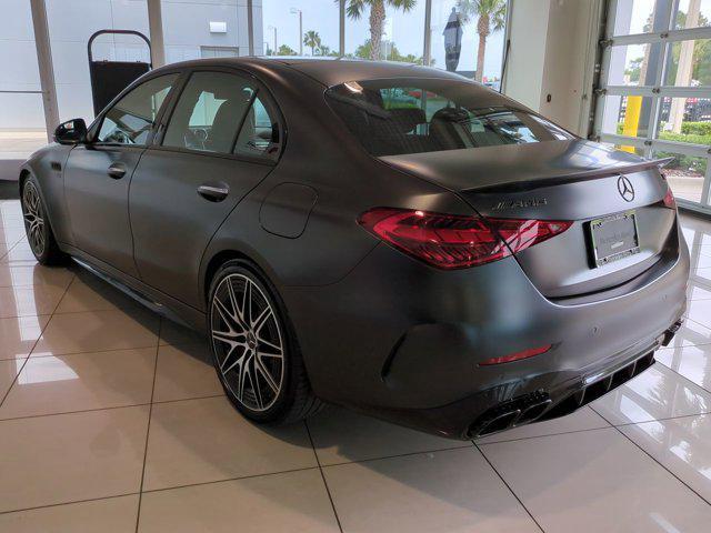 used 2024 Mercedes-Benz AMG C 63 car, priced at $79,899