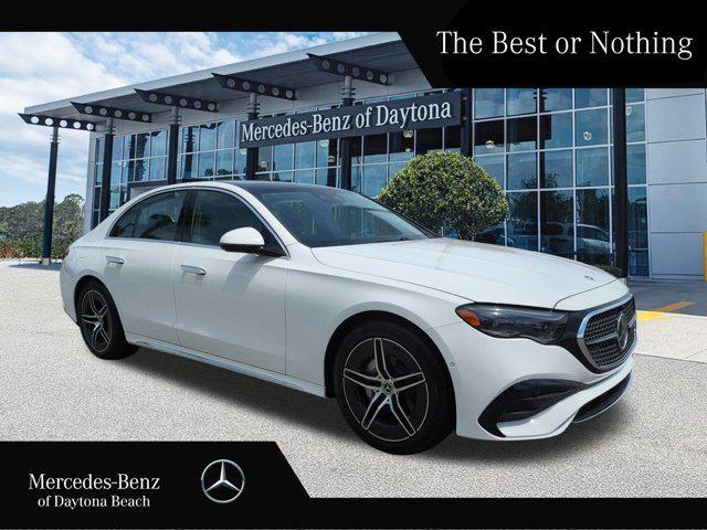 new 2025 Mercedes-Benz E-Class car, priced at $77,395
