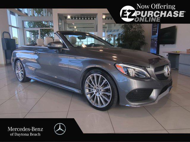 used 2018 Mercedes-Benz C-Class car, priced at $32,980