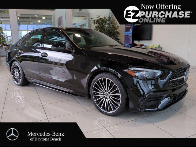 used 2024 Mercedes-Benz C-Class car, priced at $45,499