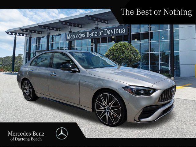 used 2024 Mercedes-Benz AMG C 43 car, priced at $58,489