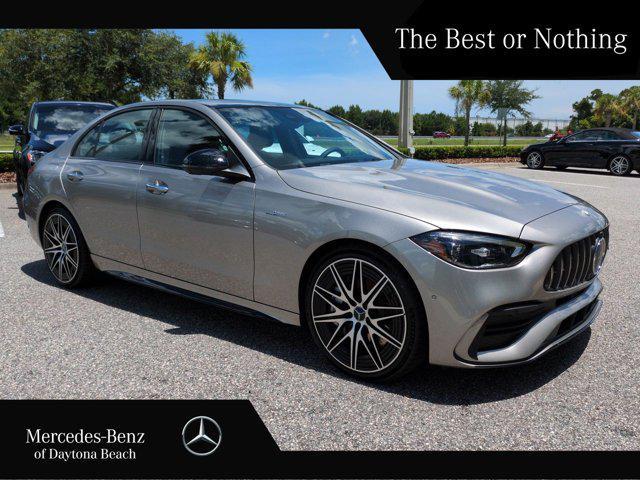 used 2024 Mercedes-Benz AMG C 43 car, priced at $59,986