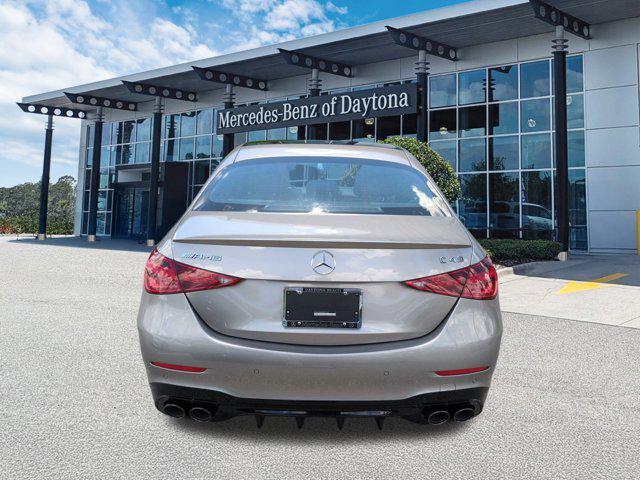 used 2024 Mercedes-Benz AMG C 43 car, priced at $58,489
