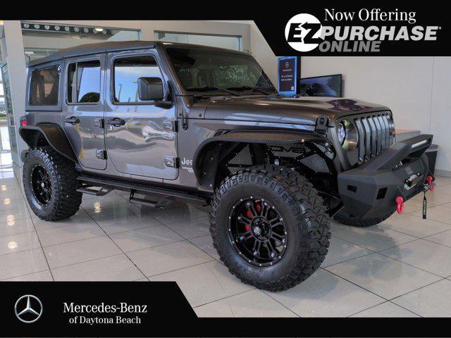 used 2019 Jeep Wrangler Unlimited car, priced at $34,665