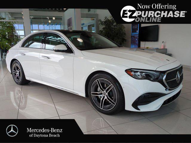 used 2024 Mercedes-Benz E-Class car, priced at $57,998