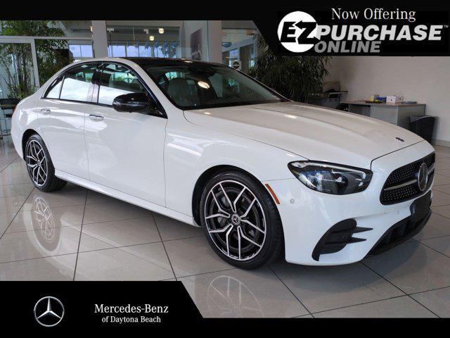 used 2021 Mercedes-Benz E-Class car, priced at $42,975