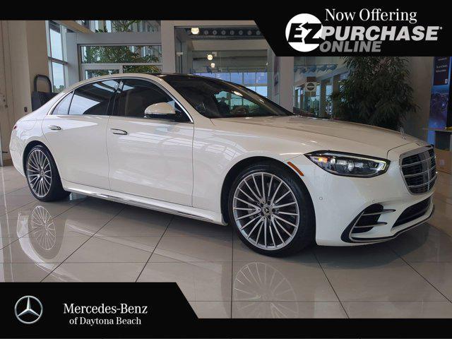 used 2021 Mercedes-Benz S-Class car, priced at $79,918