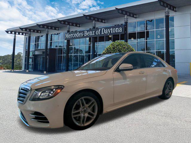 used 2018 Mercedes-Benz S-Class car, priced at $41,388
