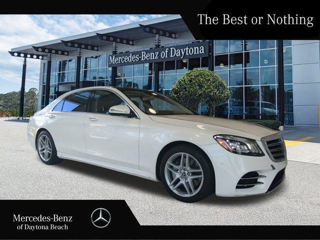 used 2018 Mercedes-Benz S-Class car, priced at $41,388