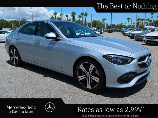 new 2025 Mercedes-Benz C-Class car, priced at $53,835