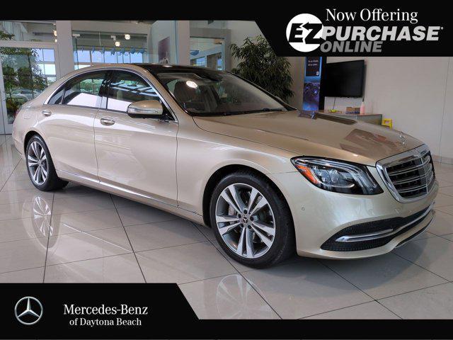 used 2020 Mercedes-Benz S-Class car, priced at $46,926