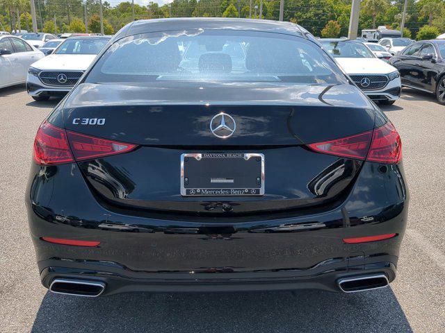 used 2024 Mercedes-Benz C-Class car, priced at $46,999