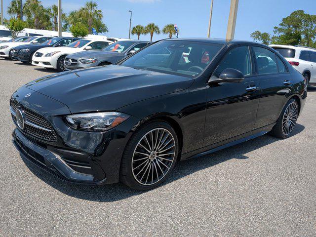 used 2024 Mercedes-Benz C-Class car, priced at $46,999