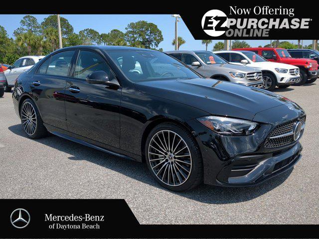 used 2024 Mercedes-Benz C-Class car, priced at $46,999