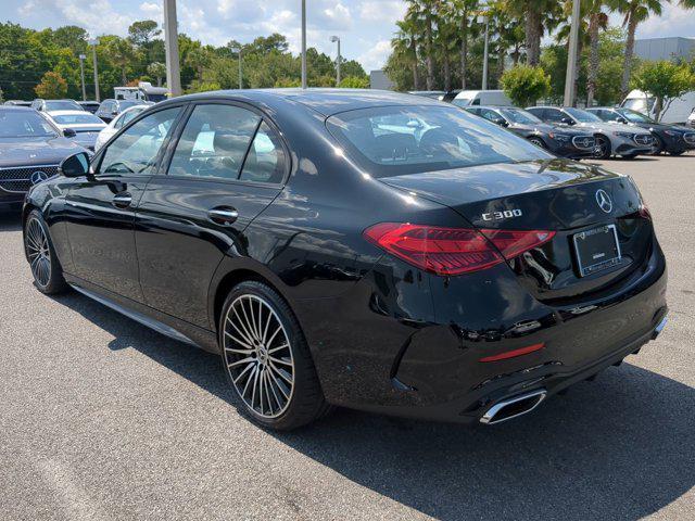 used 2024 Mercedes-Benz C-Class car, priced at $46,999