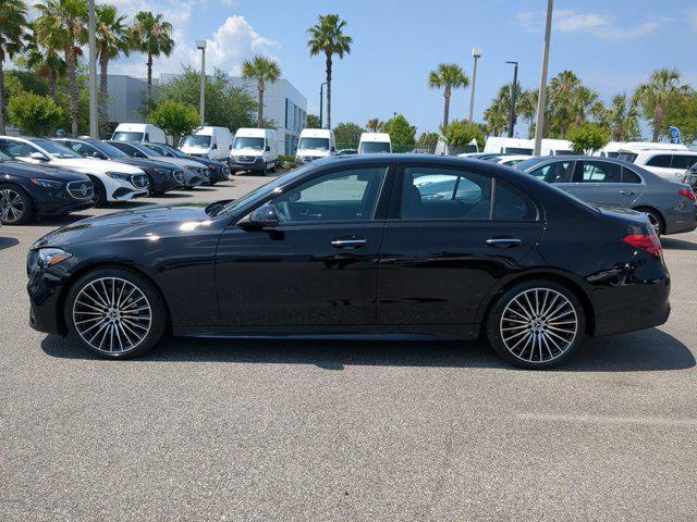 used 2024 Mercedes-Benz C-Class car, priced at $46,999