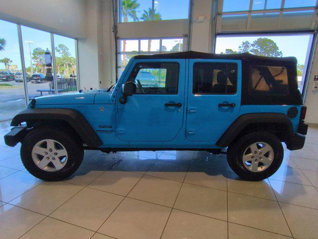 used 2017 Jeep Wrangler Unlimited car, priced at $21,974