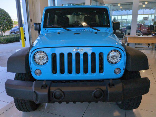 used 2017 Jeep Wrangler Unlimited car, priced at $21,974