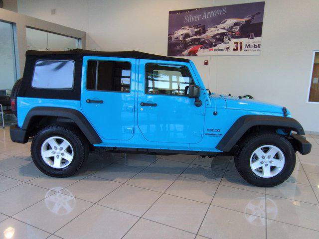 used 2017 Jeep Wrangler Unlimited car, priced at $21,974