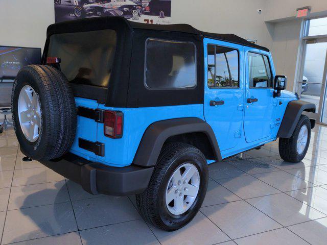 used 2017 Jeep Wrangler Unlimited car, priced at $21,974