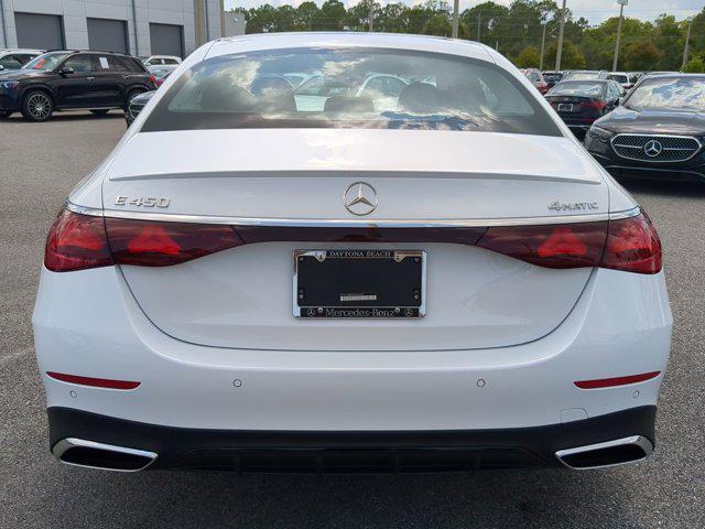 used 2024 Mercedes-Benz E-Class car, priced at $73,459