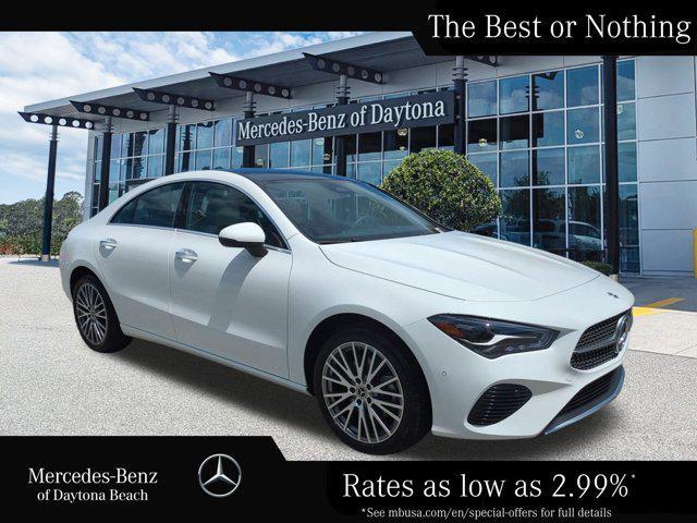 new 2025 Mercedes-Benz CLA 250 car, priced at $46,570