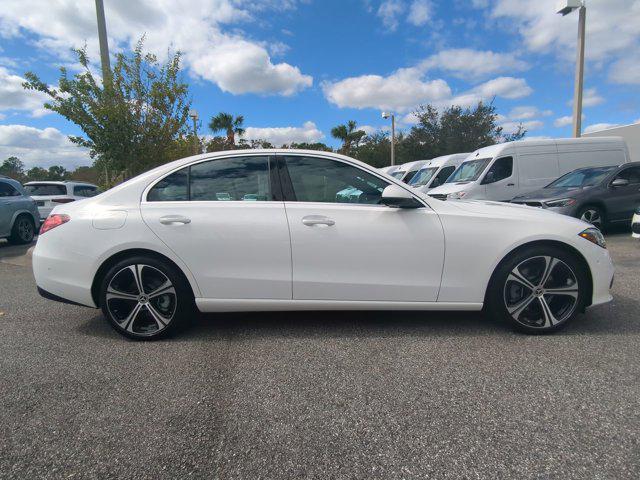 new 2025 Mercedes-Benz C-Class car, priced at $50,235