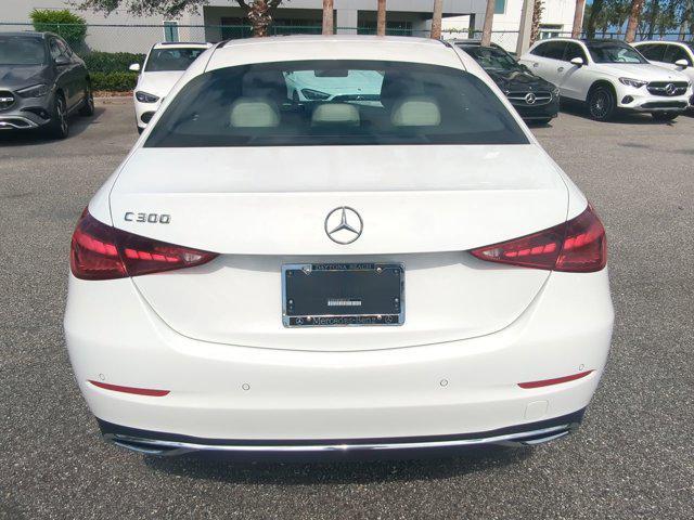 new 2025 Mercedes-Benz C-Class car, priced at $50,235