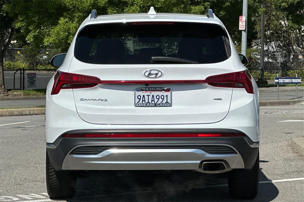 used 2022 Hyundai Santa Fe car, priced at $22,990