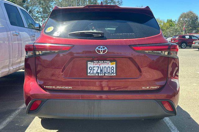 used 2020 Toyota Highlander car, priced at $24,990