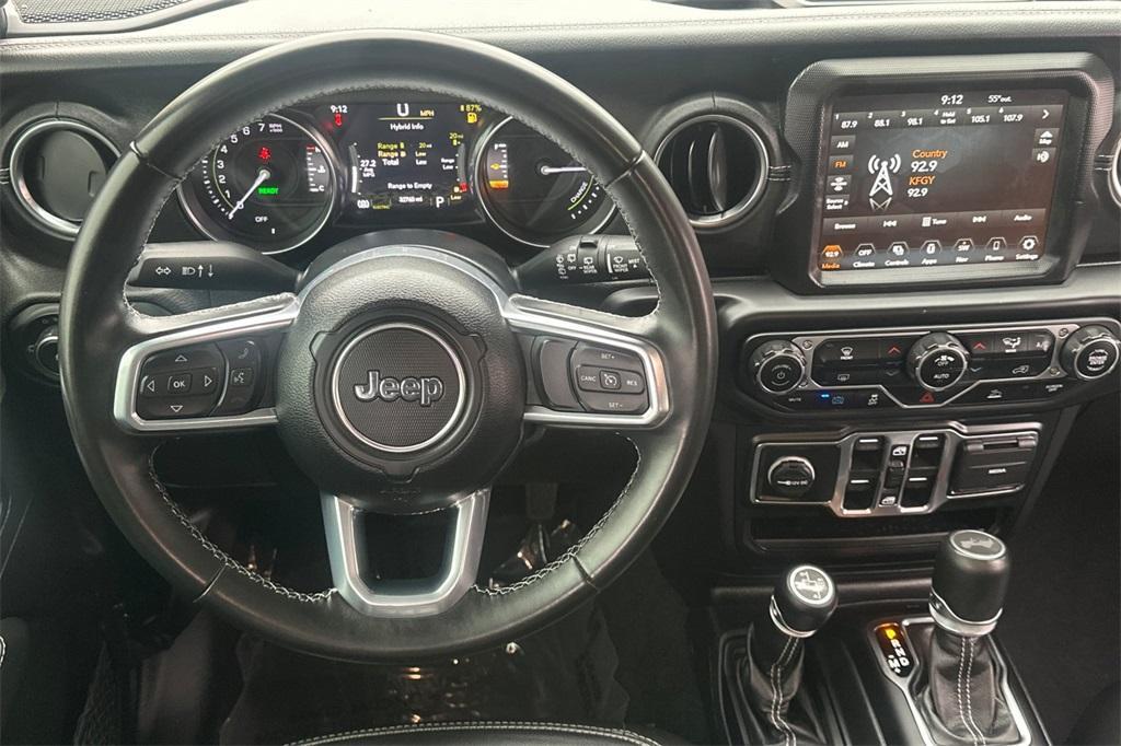 used 2022 Jeep Wrangler Unlimited 4xe car, priced at $32,990