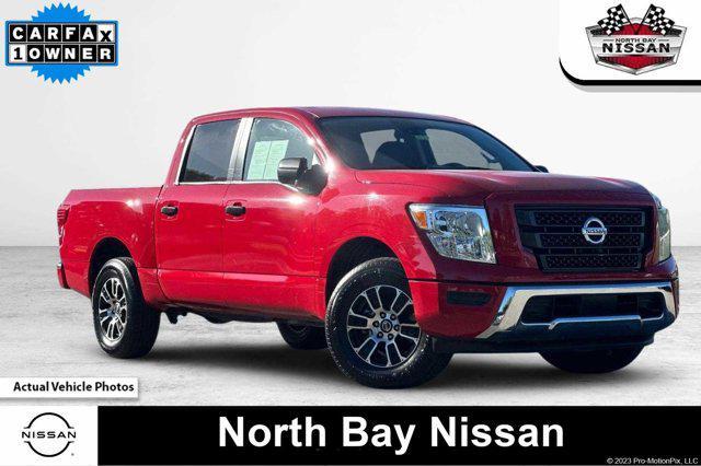 used 2022 Nissan Titan car, priced at $33,490