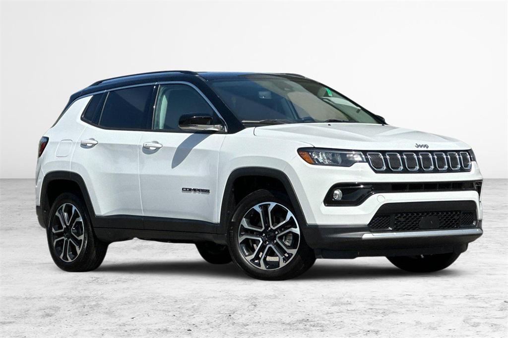 used 2022 Jeep Compass car, priced at $21,990