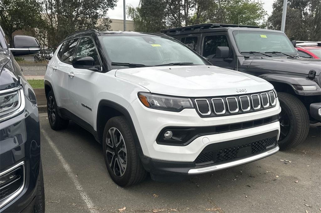 used 2022 Jeep Compass car, priced at $24,990