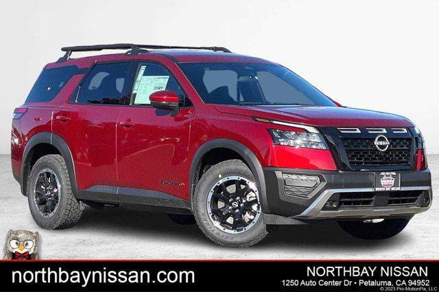 new 2024 Nissan Pathfinder car, priced at $47,073