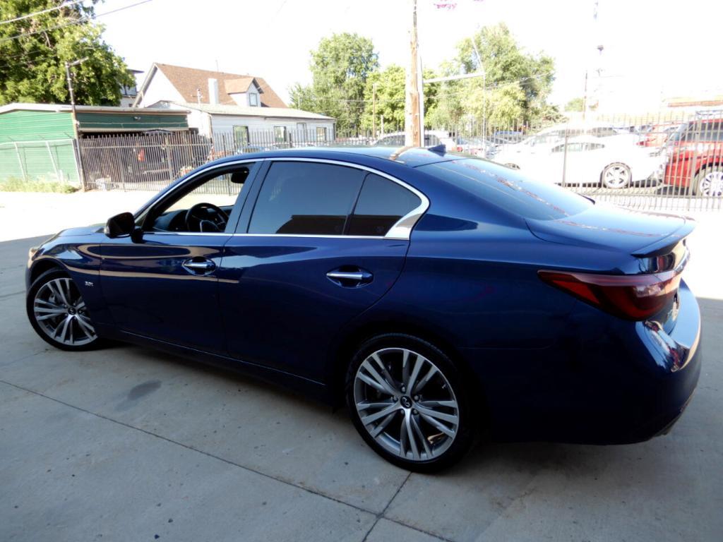 used 2018 INFINITI Q50 car, priced at $17,998