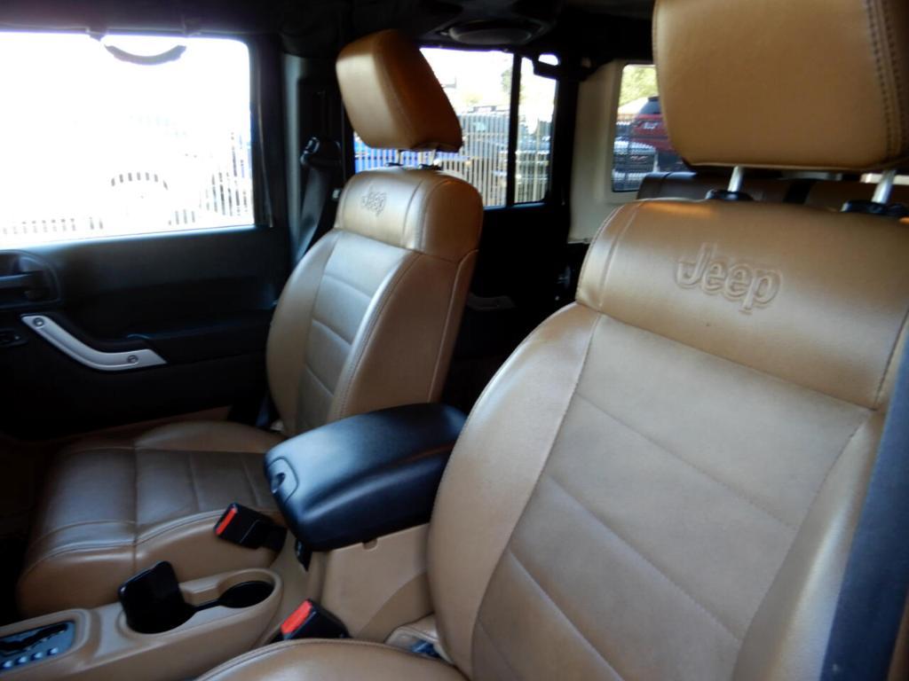 used 2011 Jeep Wrangler Unlimited car, priced at $14,998