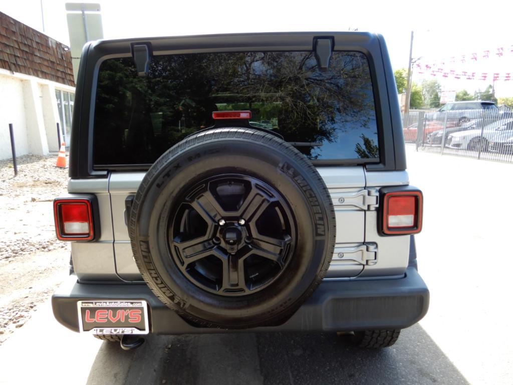 used 2020 Jeep Wrangler Unlimited car, priced at $18,998